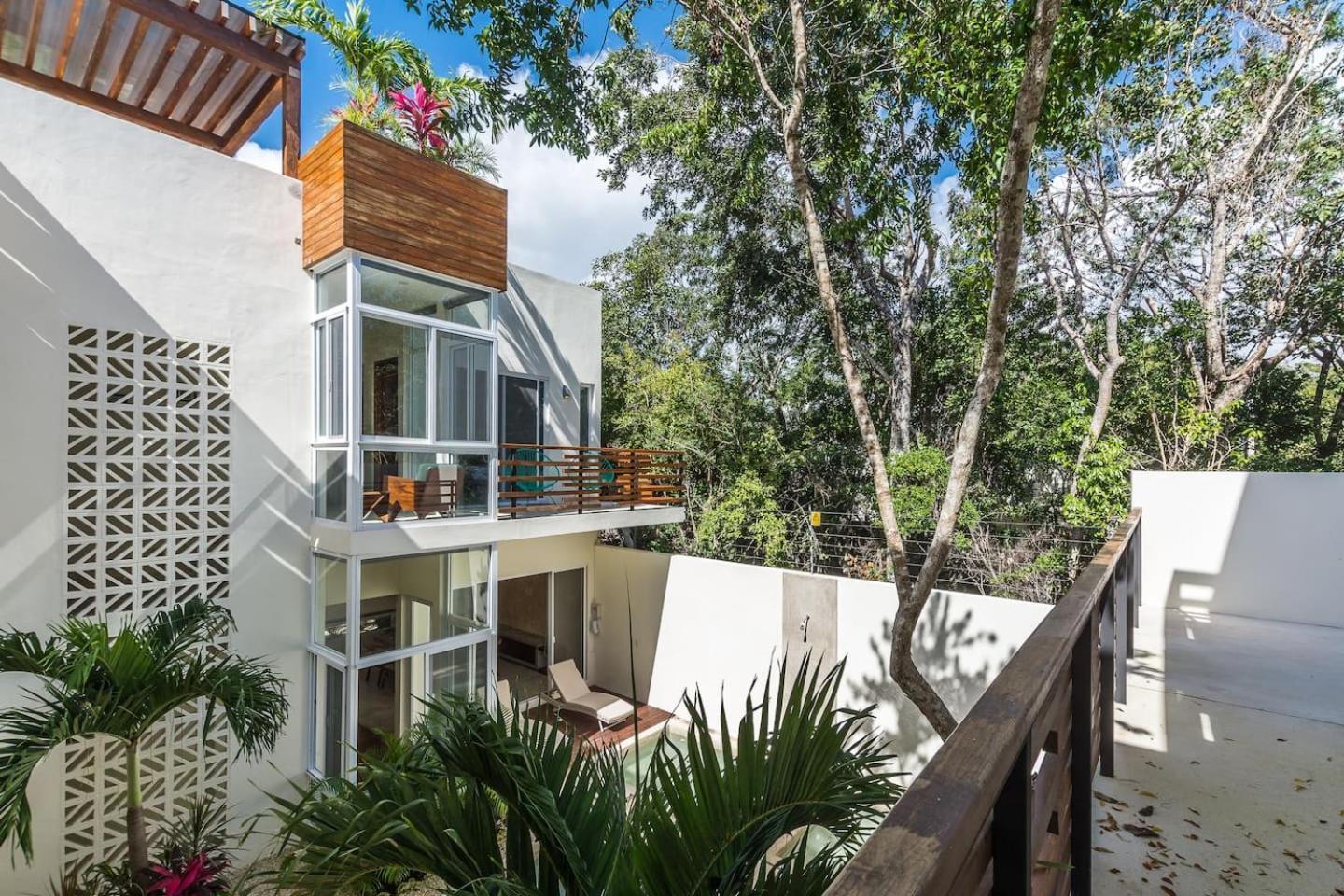 Casa Leonardo Tulum Villa Bagian luar foto