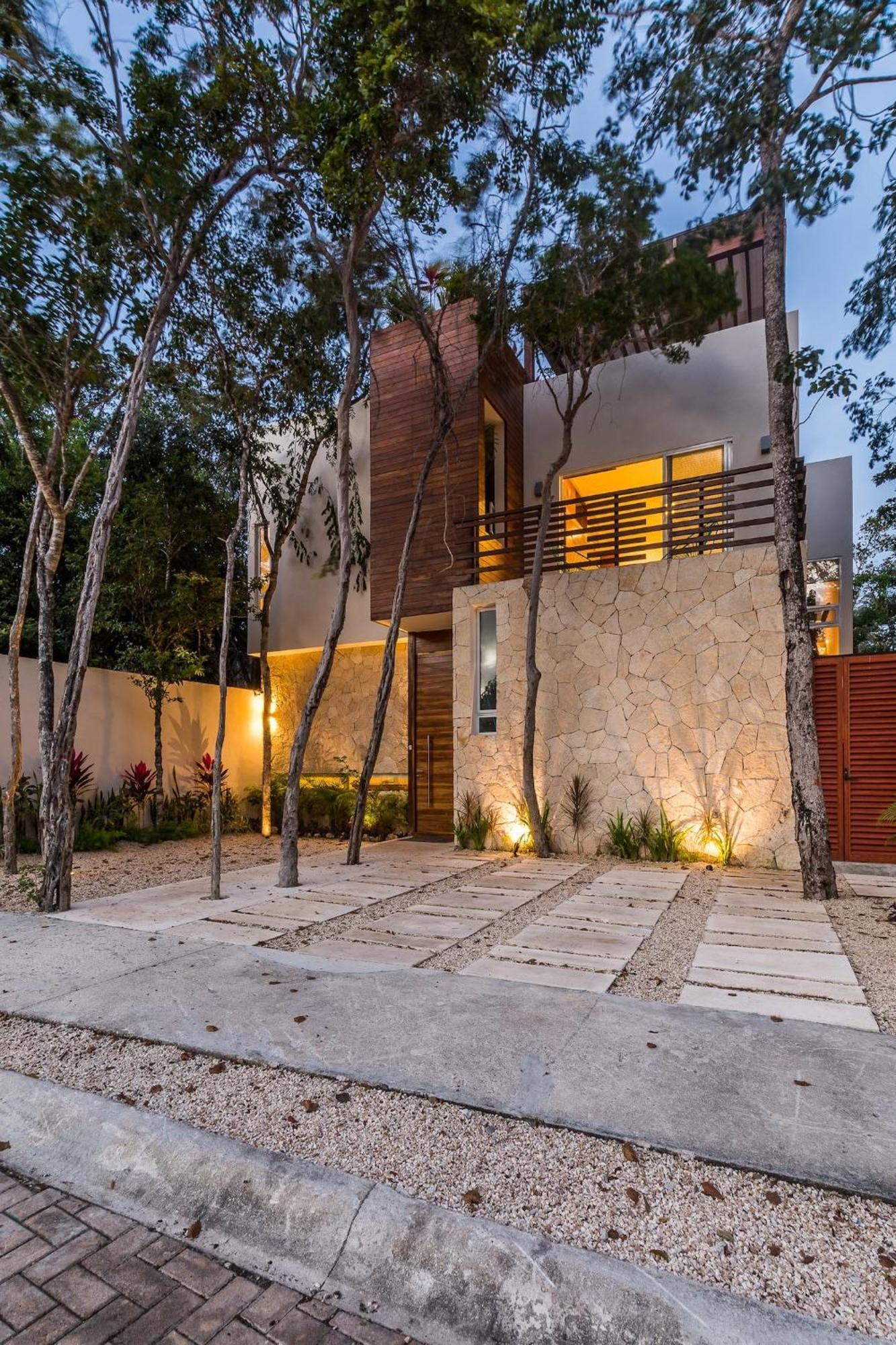 Casa Leonardo Tulum Villa Bagian luar foto